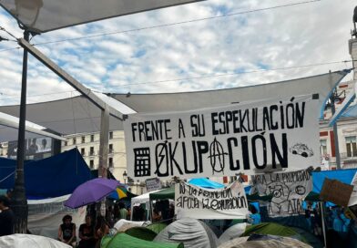 Cierran la zona de acampada de Sol a “turistas y visitantes” por la posible llegada de ultras: “Queremos evitar infiltrados”